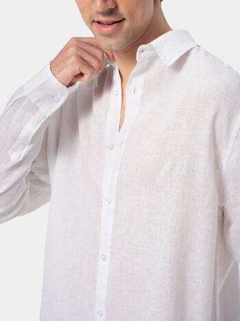 Linen Shirt White