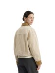 Crop Boxy Jacket Beige Front